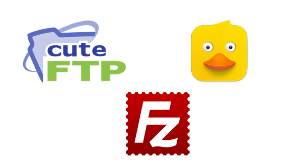 استفاده از نرم افزار (FTP client)