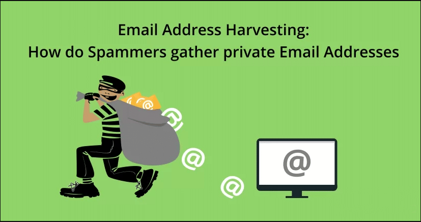 چگونگی جمع‌آوری آدرس‌های پست الکترونیکی توسط اسپمر