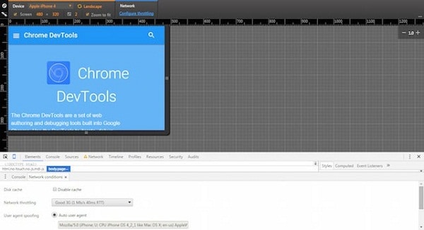 ابرار وردپرس Chrome Dev Tools