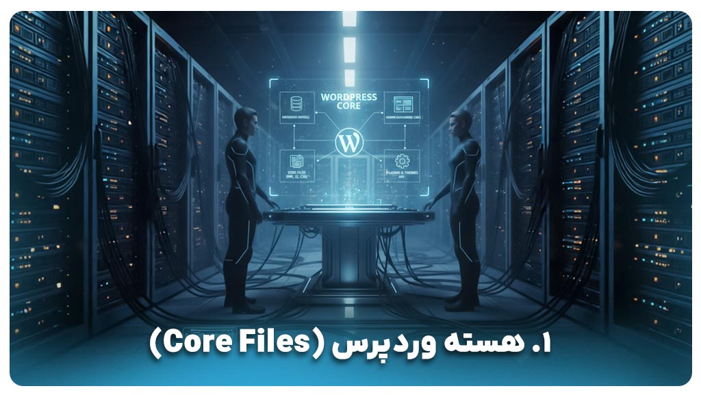 ۱. هسته وردپرس (Core Files)