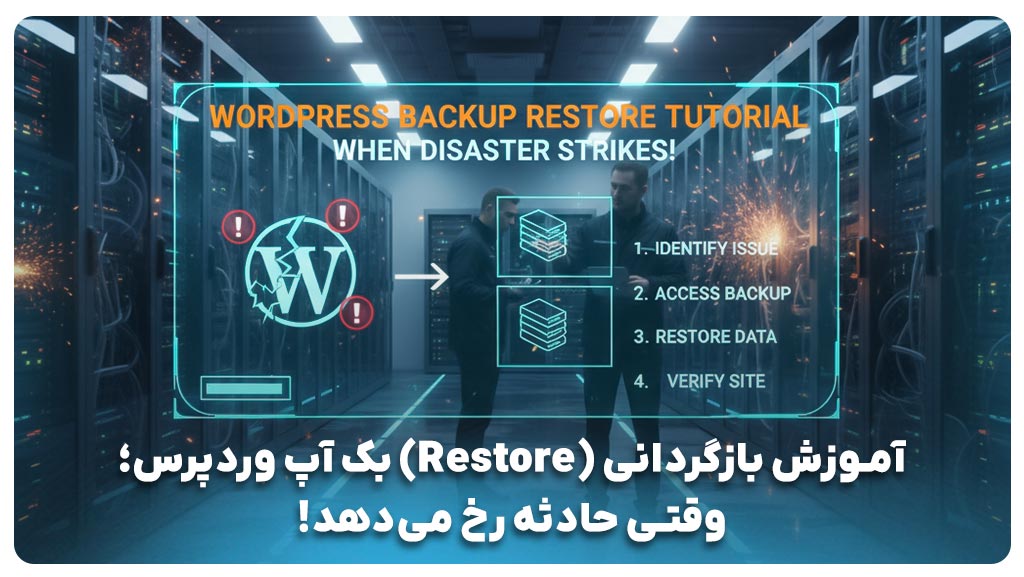آموزش بازگردانی (Restore) بک آپ وردپرس
