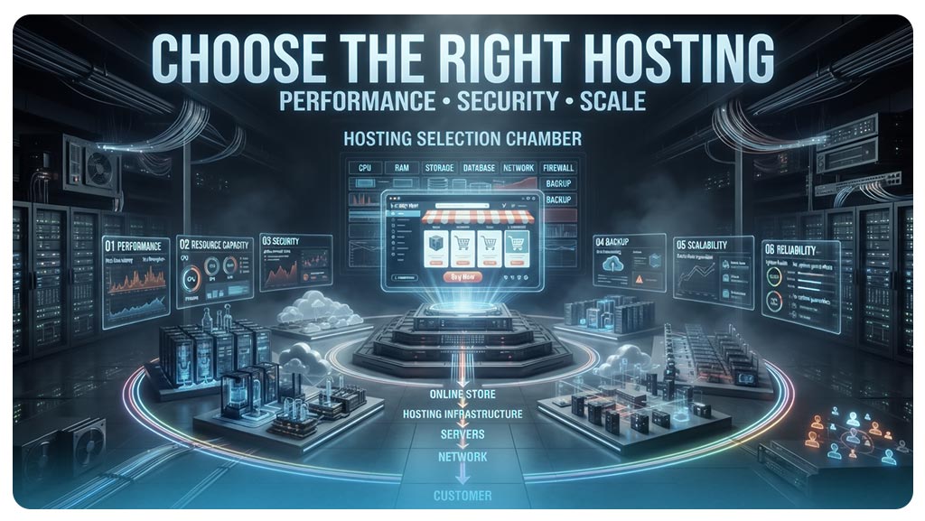 ۵ معیار فنی کلیدی در انتخاب هاست و زمان ارتقا به سرور مجازی (VPS)