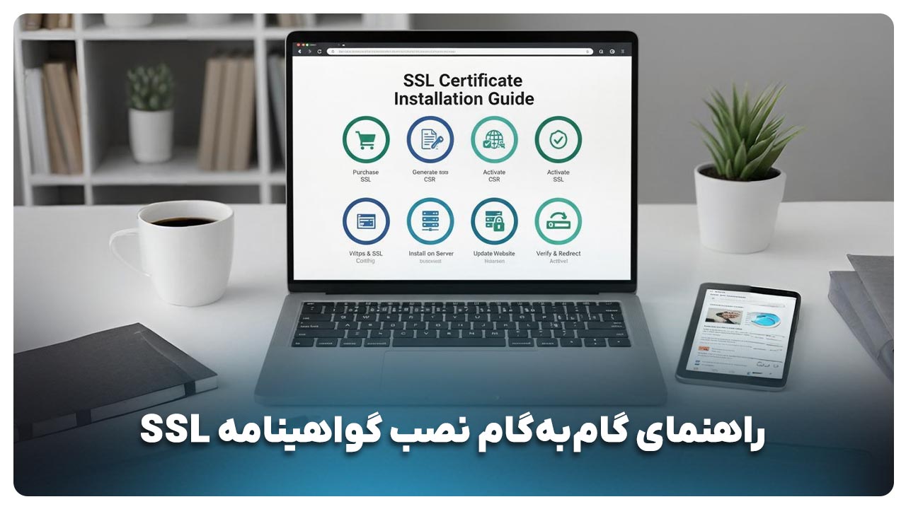 راهنمای گام‌به‌گام نصب گواهینامه SSL