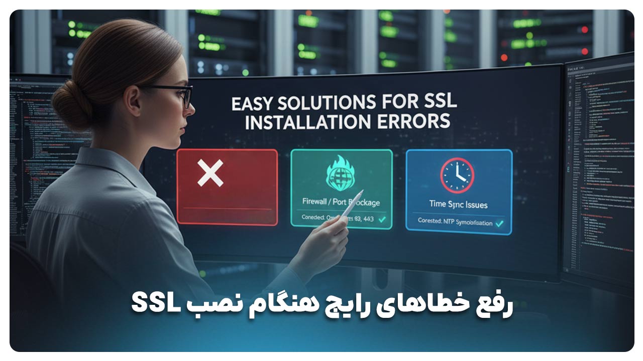 رفع خطاهای رایج هنگام نصب SSL 