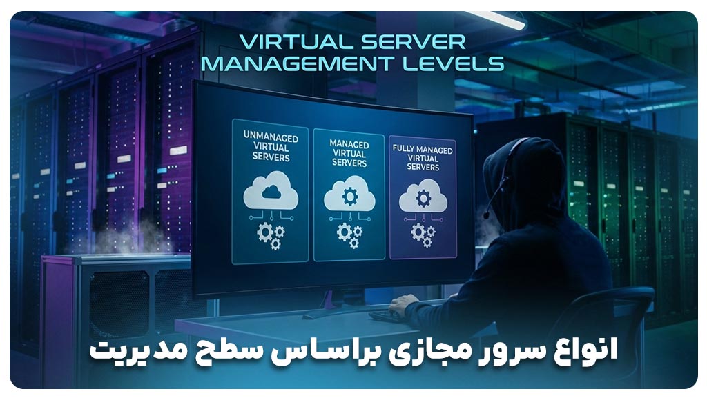 انواع سرور مجازی براساس سطح مدیریت