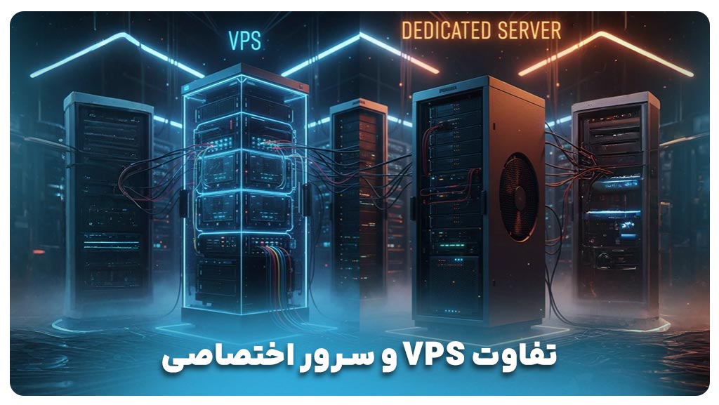 تفاوت VPS و سرور اختصاصی