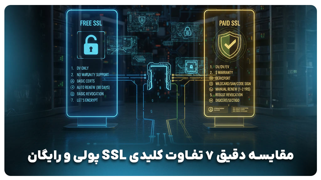 تفاوت SSL رایگان و پولی