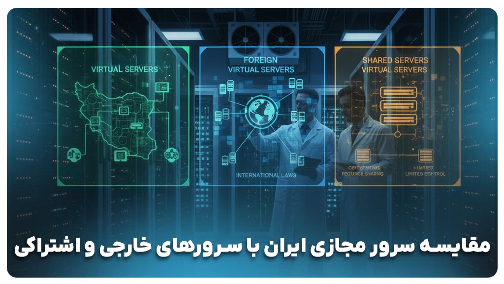 مقایسه سرور مجازی ایران با سرورهای خارجی و اشتراکی