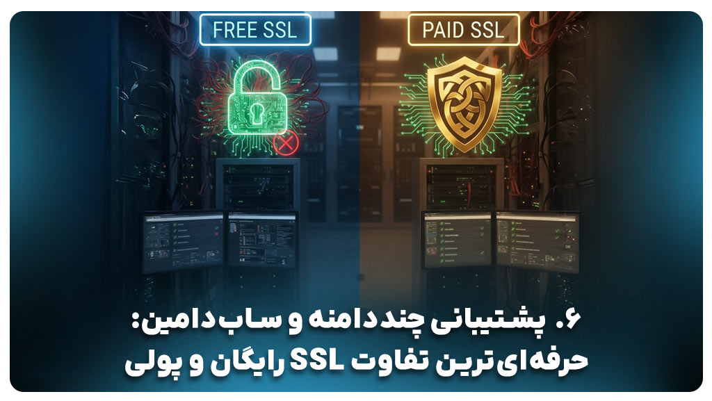 حرفه‌ای‌ترین تفاوت SSL رایگان و پولی