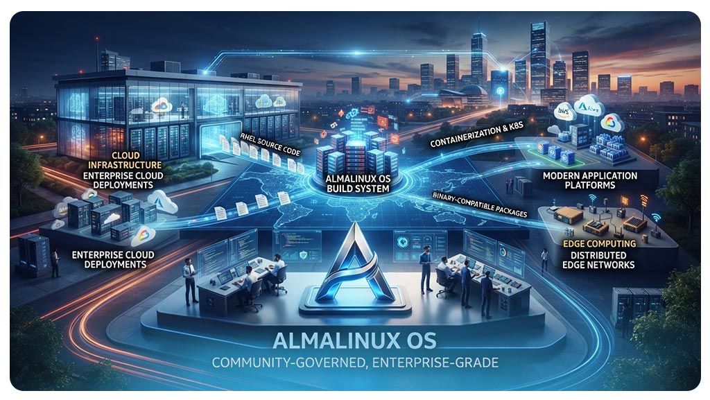 AlmaLinux چگونه کار می‌کند؟