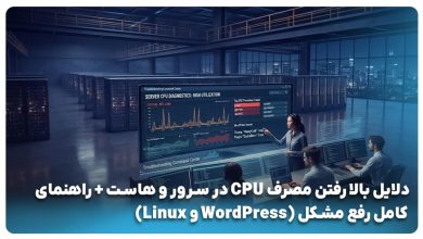 بالارفتن مصرف CPU در سرور و هاست