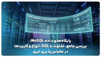 پایگاه‌های داده NoSQL: بررسی جامع، تفاوت با SQL، انواع و کاربردها در مقیاس‌پذیری ابری