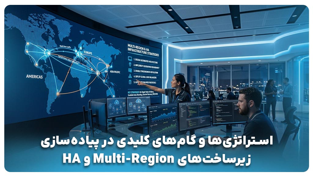 استراتژیها و گامهای کلیدی در پیادهسازی زیرساختهای Multi-Region