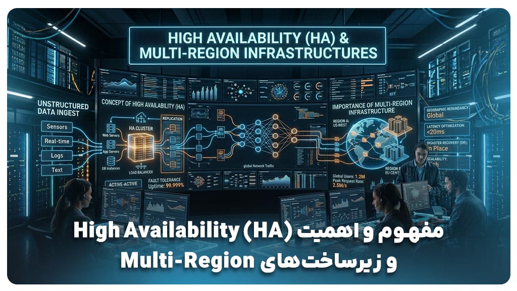 مفهوم و اهمیت High Availability و زیرساختهای Multi-Region