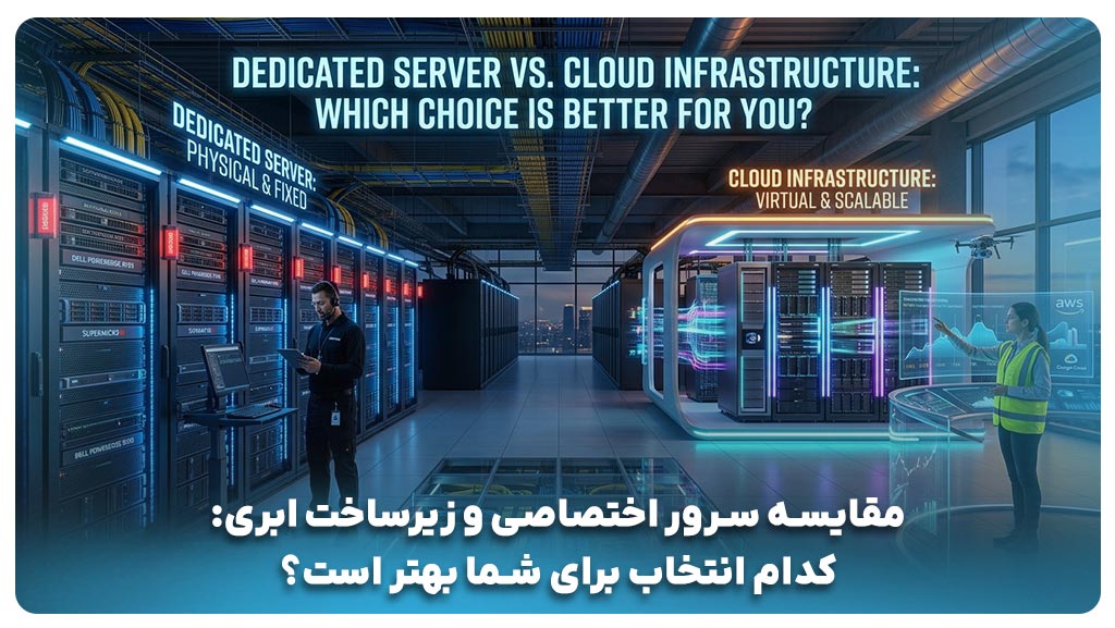 مقایسه فنی، امنیتی و اقتصادی: کلاد یا سرور اختصاصی، کدام برای شما مناسب است؟