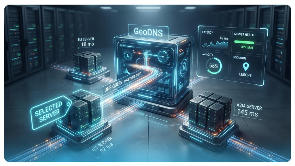آیا GeoDNS کاربر را همیشه به نزدیک‌ترین سرور هدایت می‌کند؟