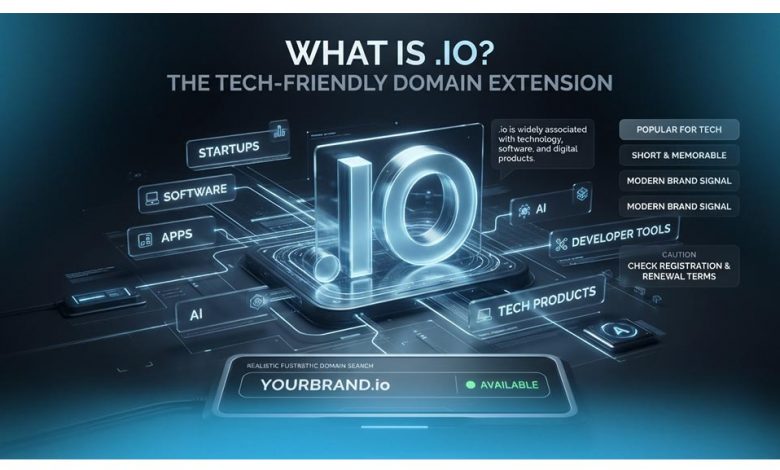 دامنه .io چیست؟