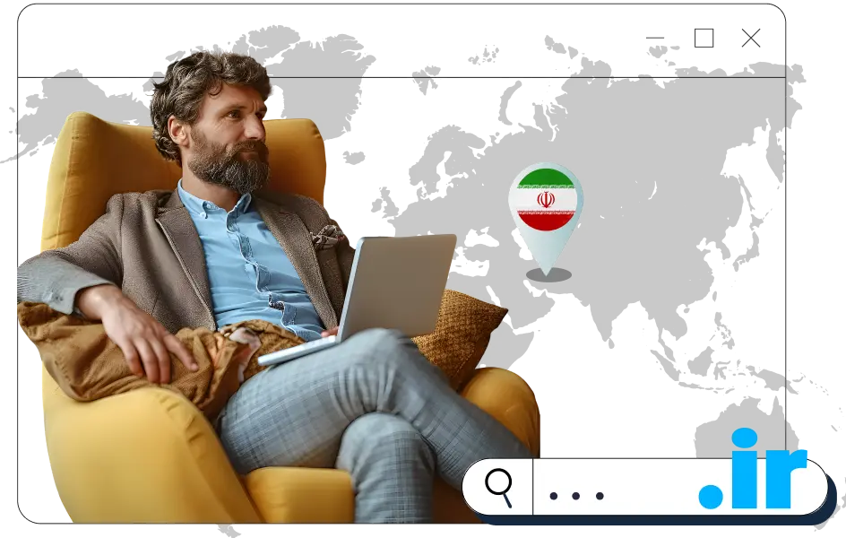 ثبت و خرید دامنه ir.